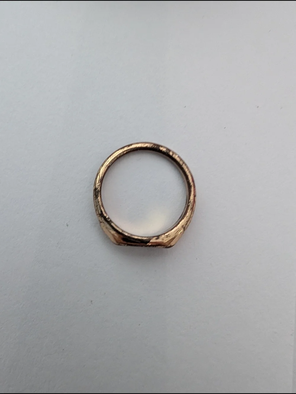 Gold-Tone Base Ring - Picture 2 of 3